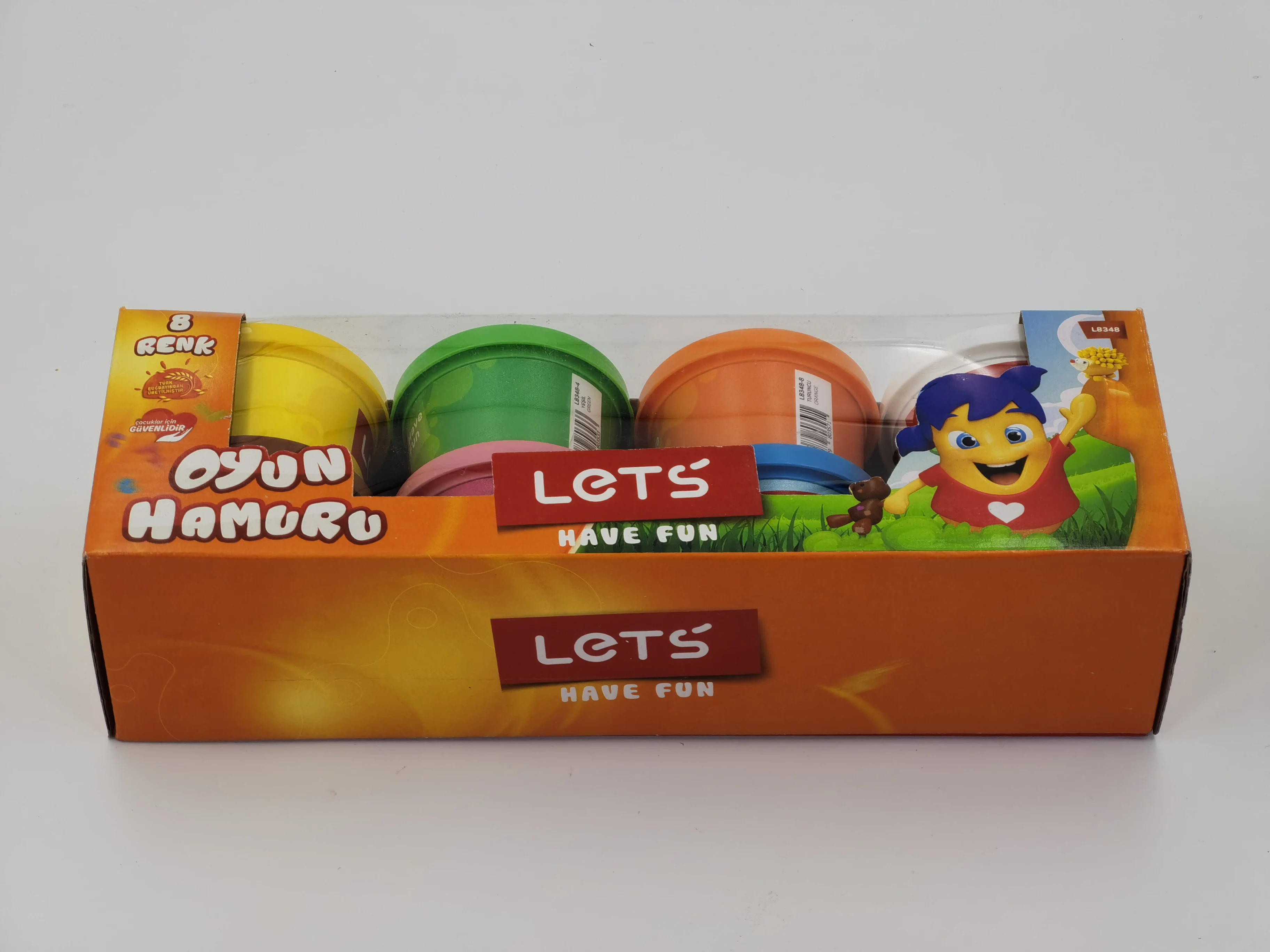 Play dough modeling compound 100g * 8colors Mainkan adonan pemodelan senyawa 100g * 8color