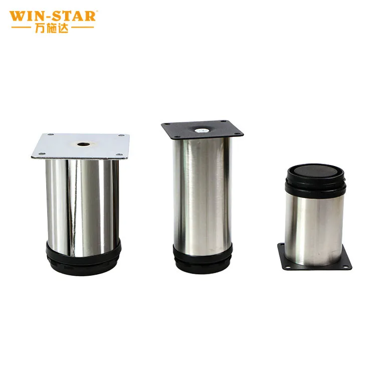 WINSTAR Adjustable Couch legs Metal Furniture Hardware sofa legs  Accessories bed foot TV cabinet feet  sofa leg