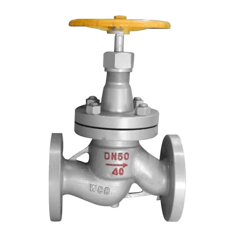 carbon steel WCB 3inch bellow seal PN25 flange Chlorine Valves