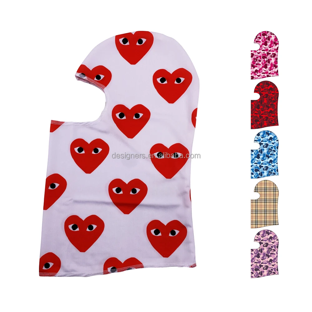 Оптовая продажа мотоциклетная маска для лица из спандекса дизайнерская Балаклава лыжная