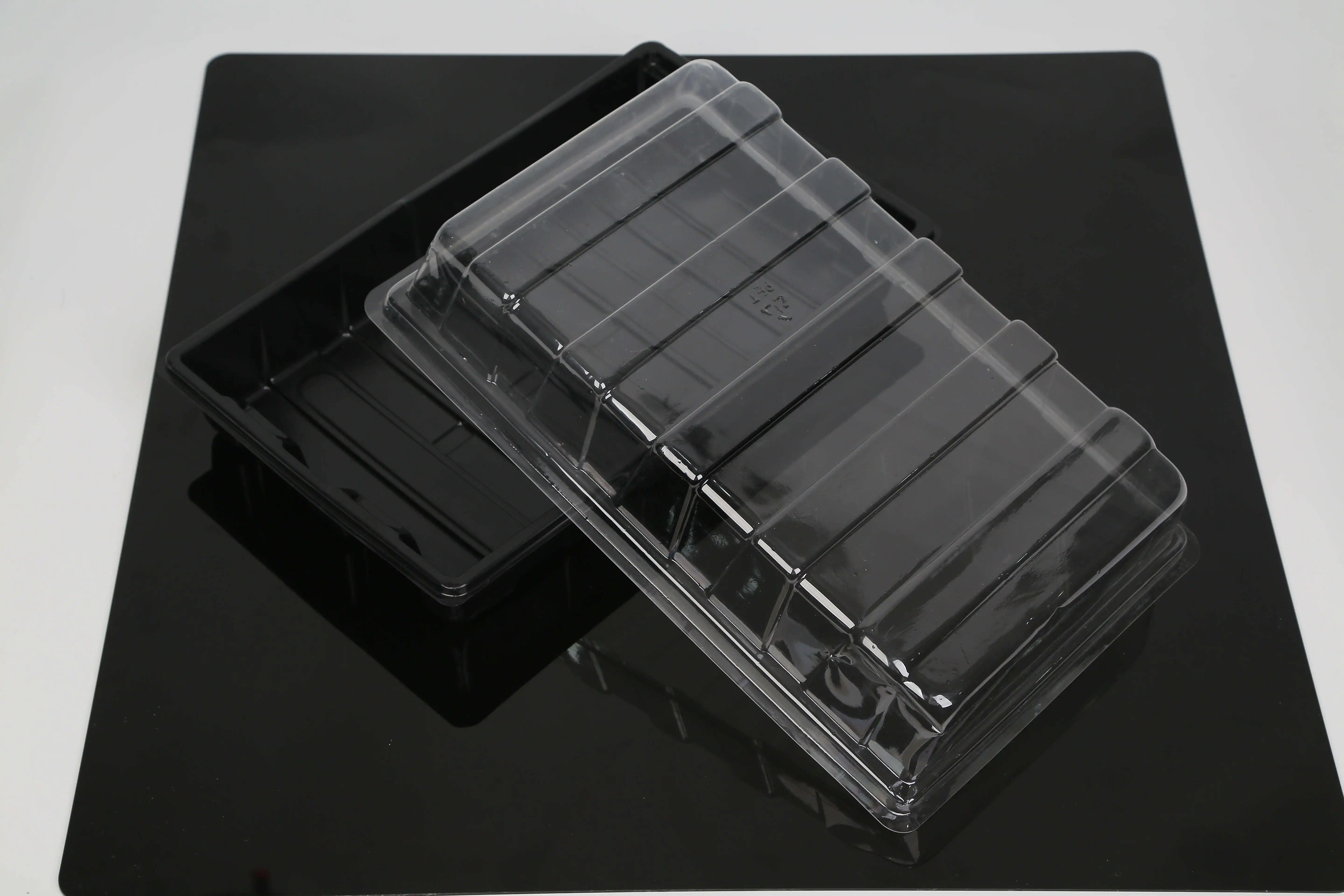 China Manufacturer New Product Seed Starter Tray Biodegradable Holder Black Plant Grow Tray