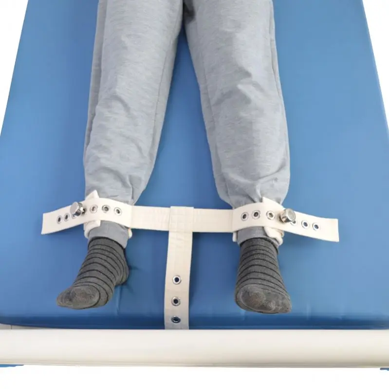 BDSM 2 Feet Lying Magnetic Lock Mental Restraint Belt For Binding Bed Safe And Firm Fixed To Psychiatric Nursing Home Care