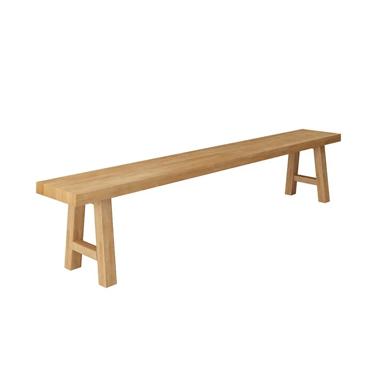 Modern Bedroom Dinning Wood Stable Bench Acacia Wood Bench Rustic Pine Wood Entryway Bench