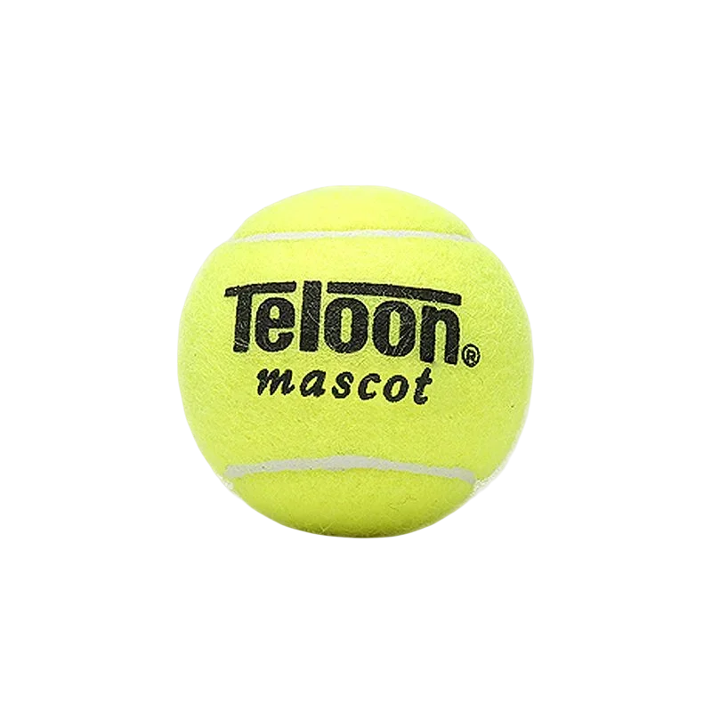 1Pcs Tennis Balls Brand Teloon Rubber Tennis Ball High Elasticity Durable Wear-resistant Pressureless Training Ball