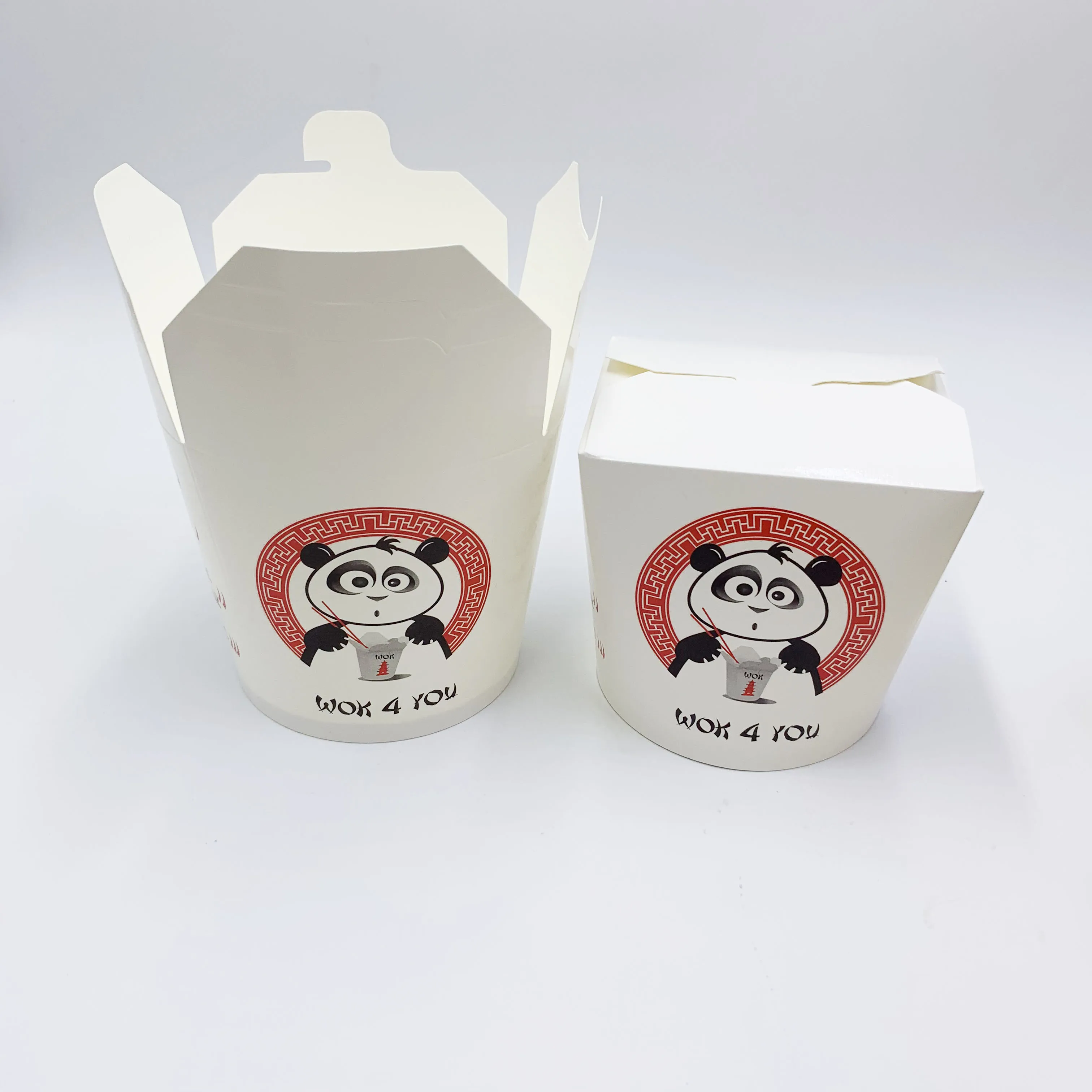 Hot Sale Customized Branded Food Grade Take Away Rice Box Paper Noodle Box