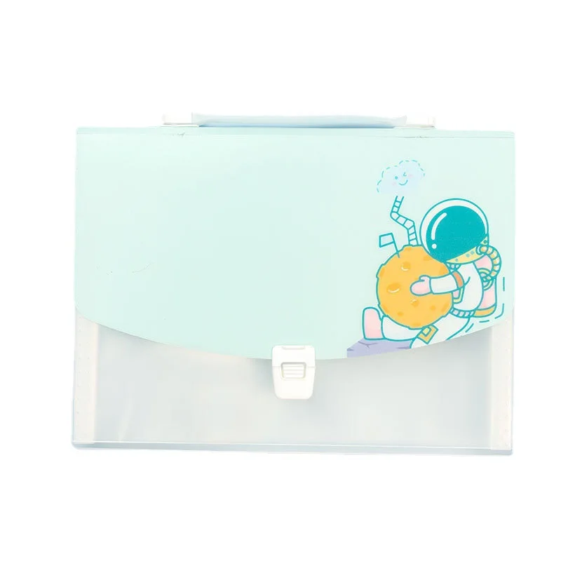 30cm waterproof  A4 storage bag documents pouch PP  information pack  expanding file organ bag Multilayer package