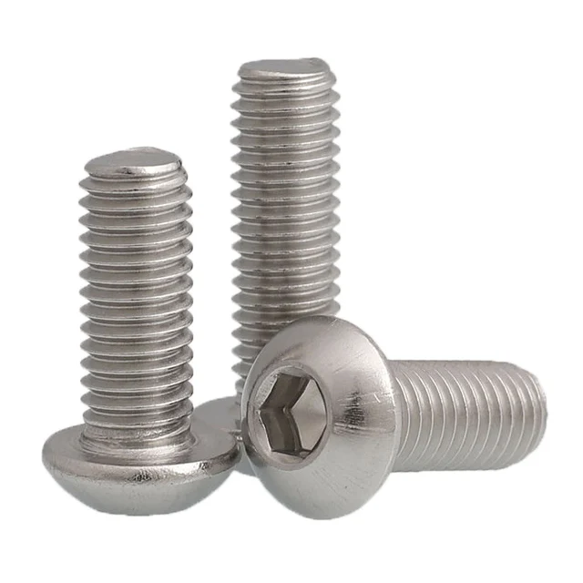 M3x6mm Titanium Alloy Button Head Torx Screws Bolts Head Bolts Screws