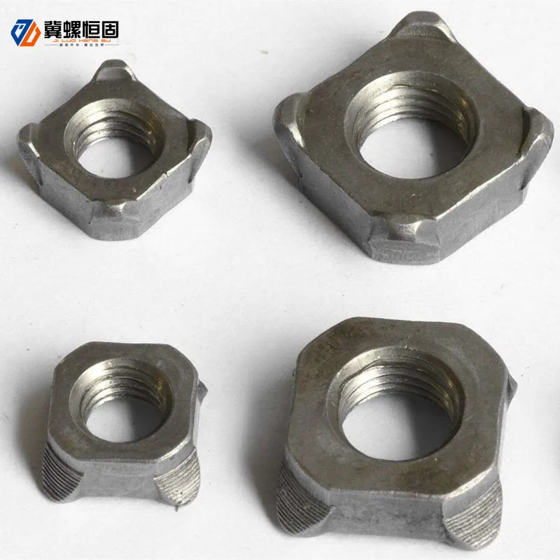High quality carbon steel JIS1196 square weld nut popular in Pakistan