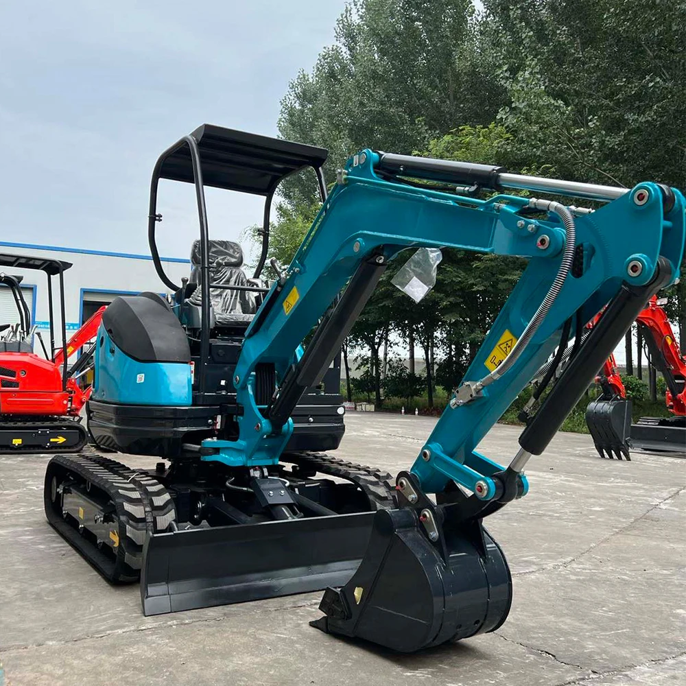 Бесплатная доставка экскаватор EPA 3 5 тонн двигатель Kubota гусеничный ферма б/у мини-экскаватор 1 тонны для продажи