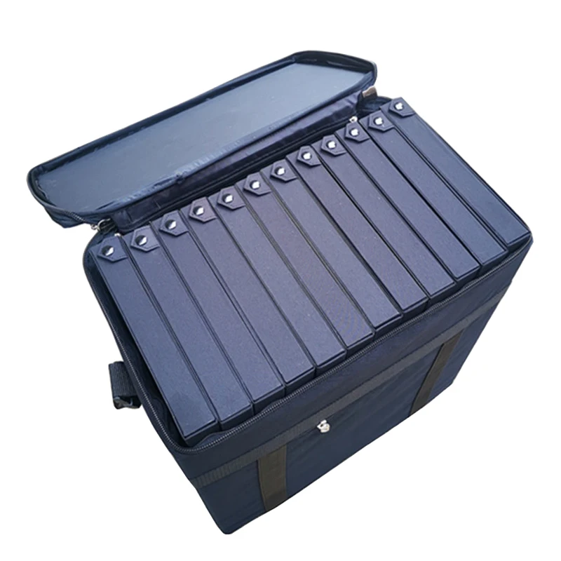 Customized High-end Oxford Cloth Optical Glasses Suitcase Large Capacity Eyewear Display Box Durable Glasses Trolley Case