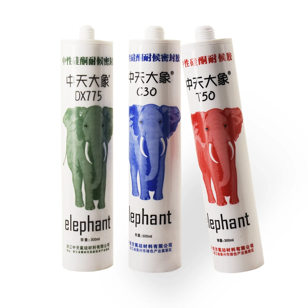 Acetic General Purpose Fireproof Sausage Silicone Sealant For Diy And Hardware Market