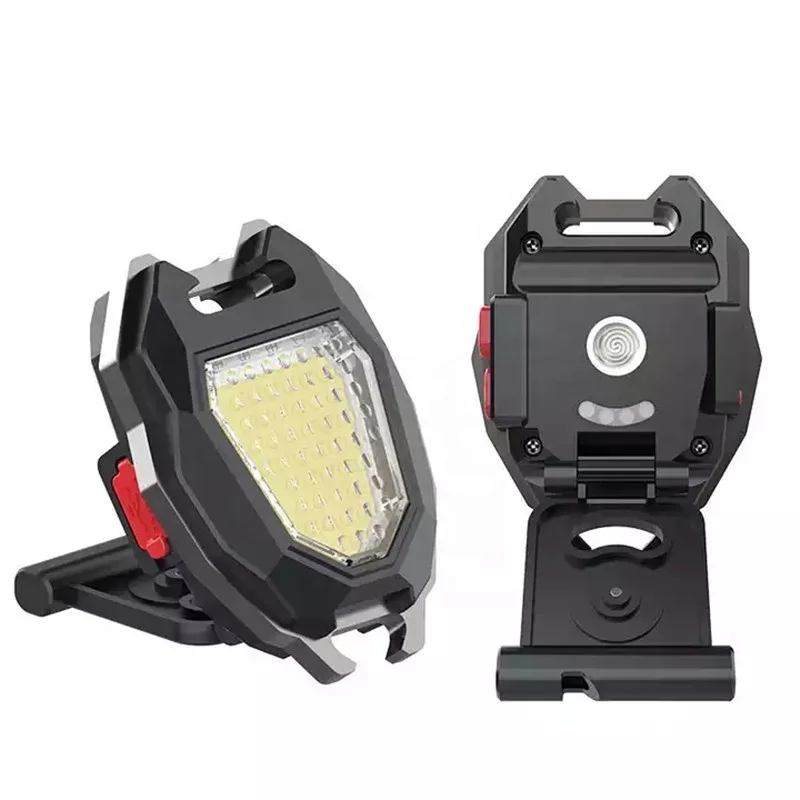 Hot Sale New Style Emergency Cigarette Lighter Torch Mini Pocket Outdoor USB Rechargeable Keychain Camping Flashlight