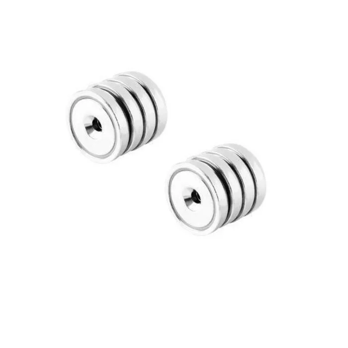 Hot in Market Sintered Neodymium Cup Magnet With Ni Coating