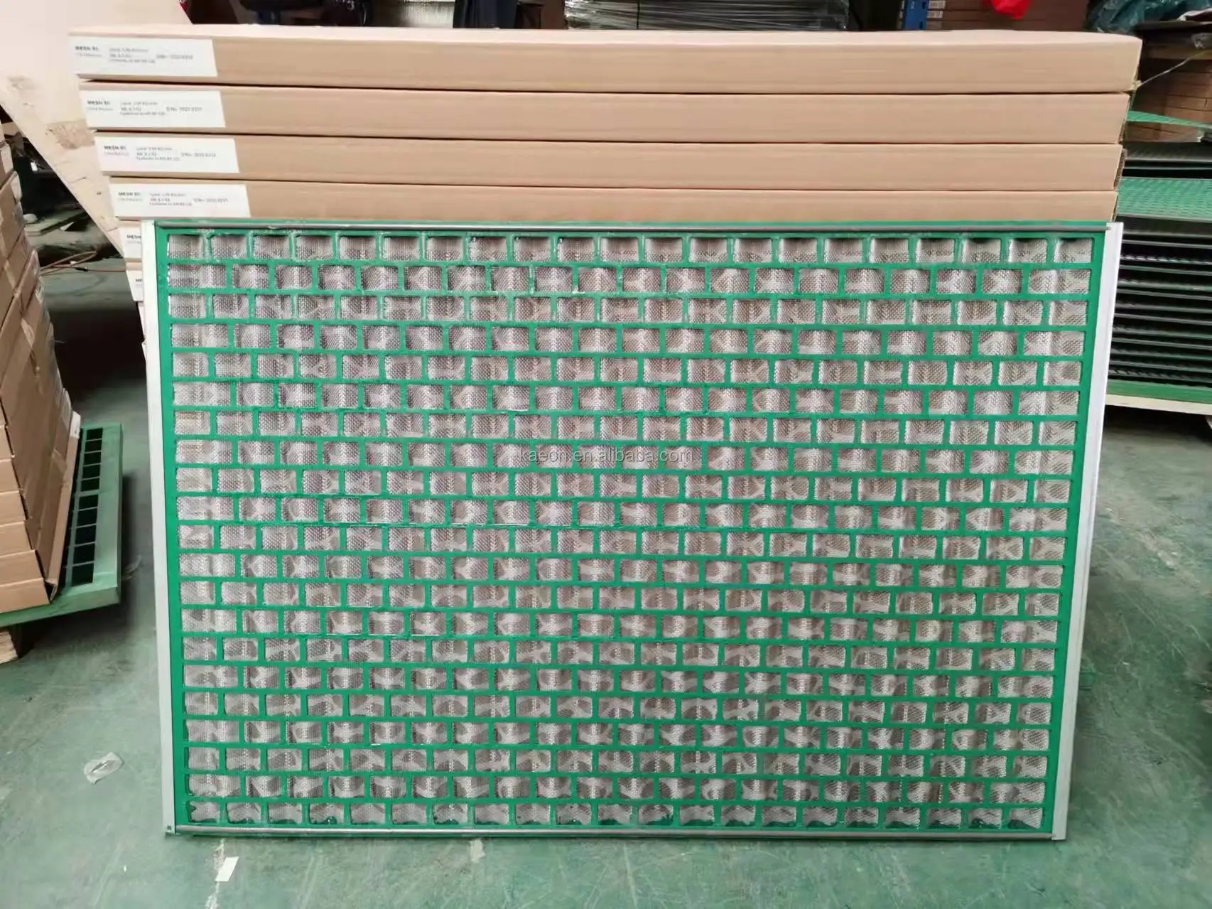 Well drilling mud solid control Shale Shaker Micron Mesh Screen