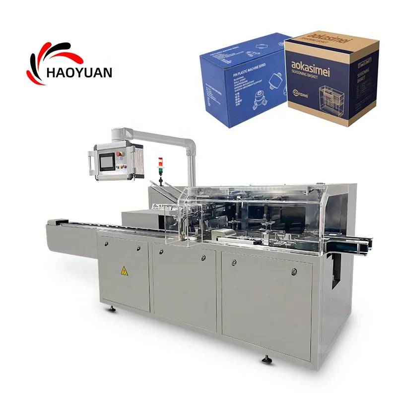 HY-ZH-120 New innovation Factory top sell Carton Cartoning Box boxing Packing packaging  Machine