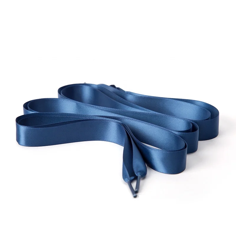 Flat 10 mm 20mm 30 mm Satin Shoelaces Silk Ribbon AJ1 Shoe laces Boots Women Sneakers ShoeLace