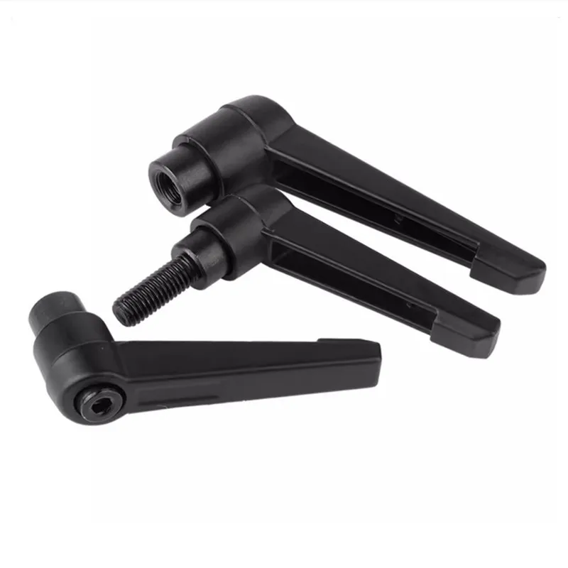 Adjustable Setting Handles Screw L-type Self Locking M6 M8 M10 Lock Handle Ratchet Threaded Handle Clamp Lever