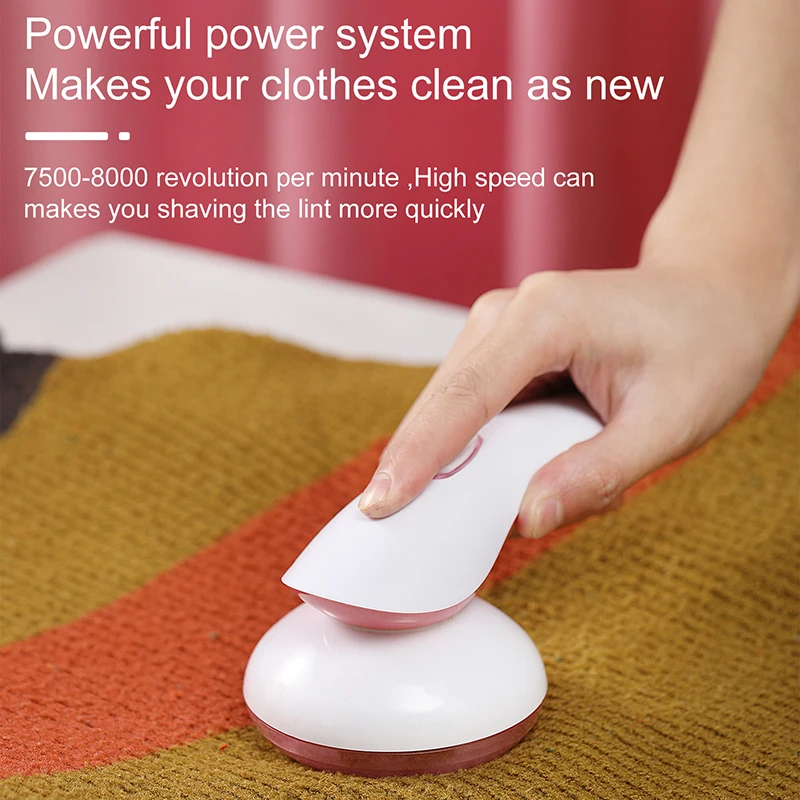 Battery Operated Fabric Shaver Electric lint remover for sweater and Woolen Clothes