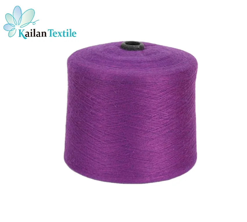 
28S/2 long hair yarn 195 colors stock 42%viscose 23%polyester 35%nylon sweater yarn 
