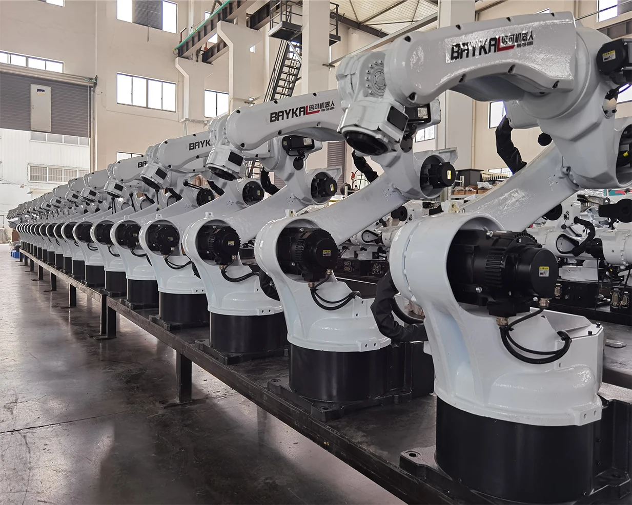 6 Axis Robots Machine Undercarriage Robotic For Frame Welding Robot