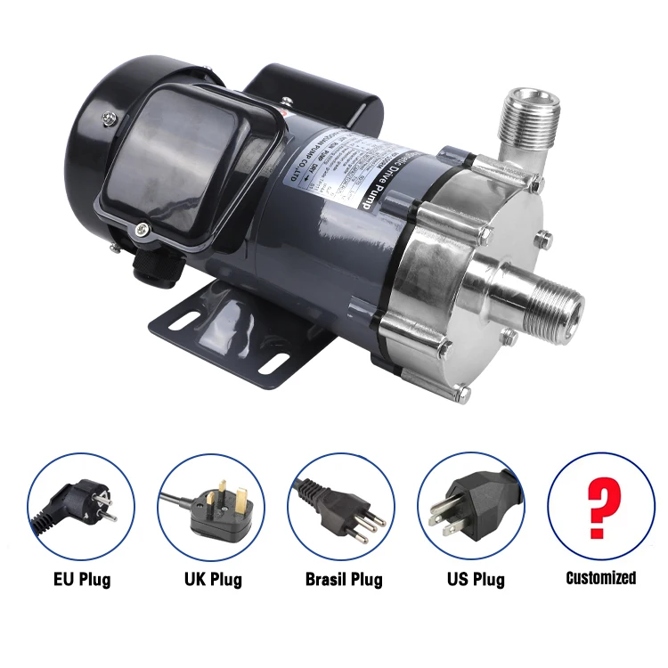 Big Power MP-100rm Stainless Steel Magnetic Driven Circulation Pump Brewing Beer Brewery  Pump 120/130 L/min Hot Water Transfer