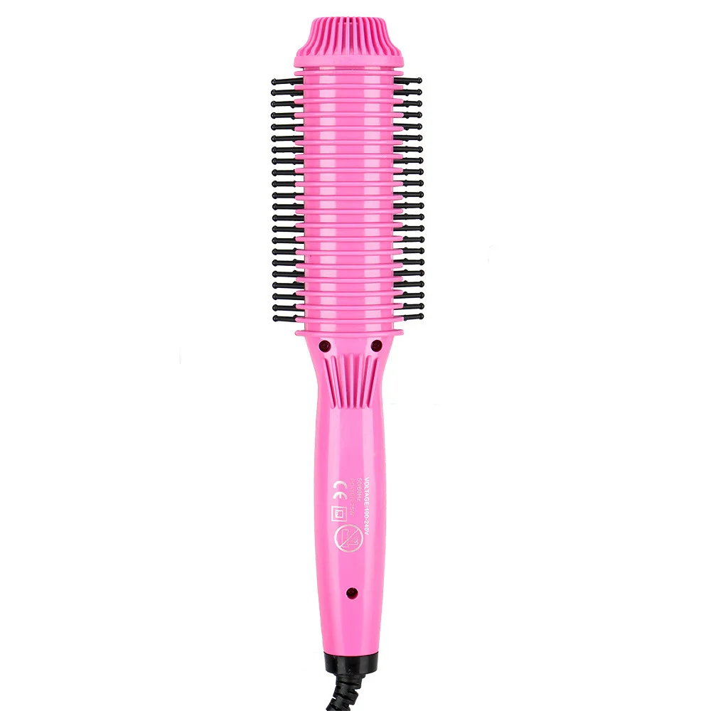 One Step Hair Dryer Volumizer Hot Air Brush 3 in1 Styling Brush Styler Negative Ion Hair Straightener Curler Brush for All Hair