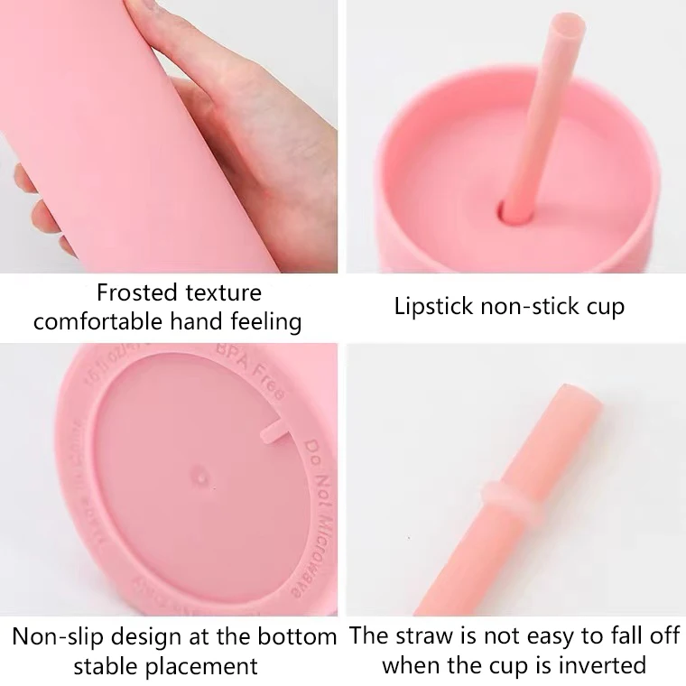 Transparent Glass Crystal Holding Russian Cup Set Shisha Hookah Acrylic Double Wall Pastel Tumbler Plastic