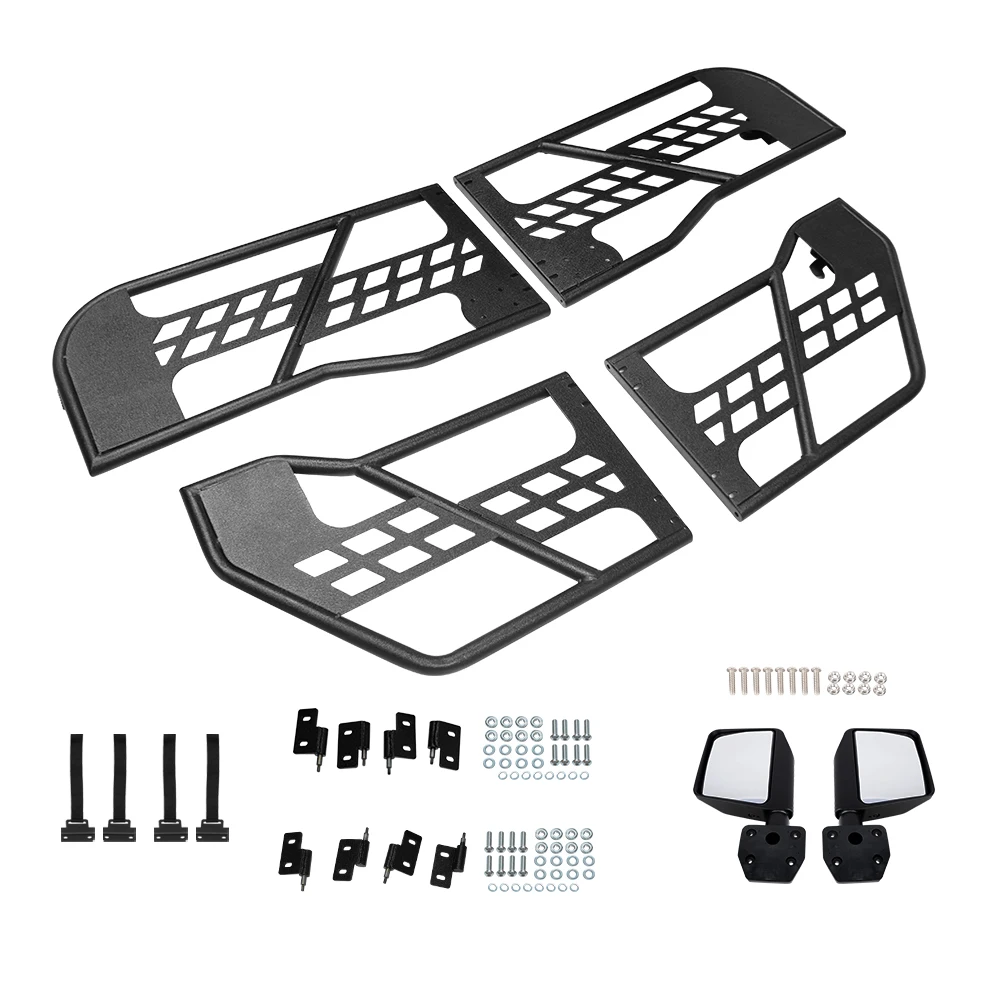 Maiker auto body system accessories parts for Jeep Wrangler JL half door front tube tubular doors pair 4 doors