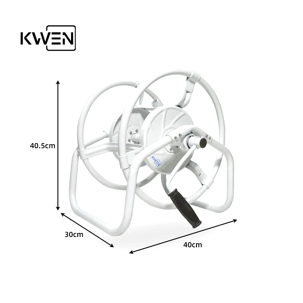 25 meters garden  hose reel car wash hose farm irrigation systems Manual Pivoting Hose Reel for garden irrigation