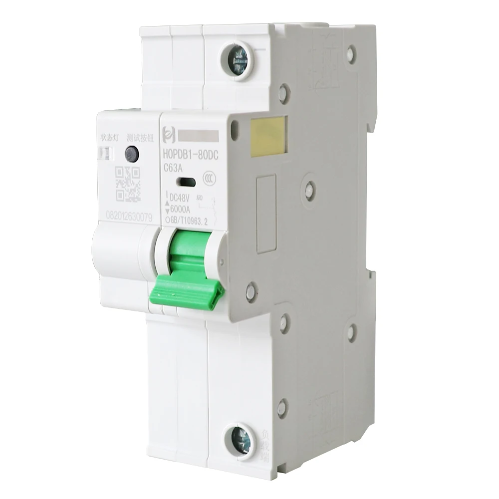 Max1000V 100A dc Автоматический выключатель для фотоэлектрической распределительной коробки