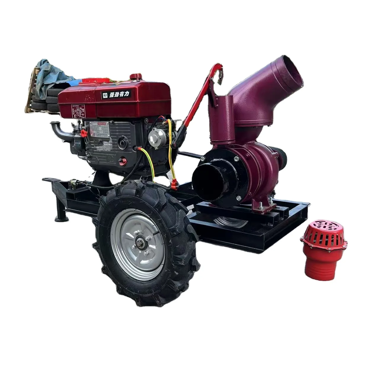 25hp diesel engine drive high power water pump for large area farmland irrigation