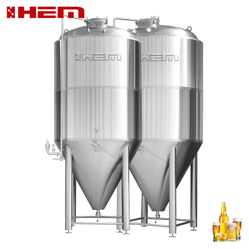 4000 liter Beer Fermentation Tank Glycol Jacket Conical 5000 L 100000 L Fermenter for Brewing Fermenting tank