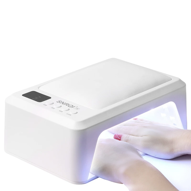 Professional 72 Watt Nail Dryer High Quality PU Leather 60 Beads Double Chip UV Lamp Portable Nail Dehydrator Design Electric