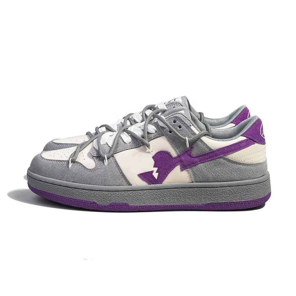 Factory Wholesale Custom LOGO Sneakers Original Brand Unisex Retro Design Leather Casual Men Shoes