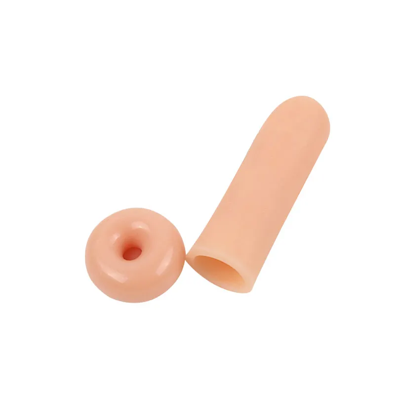 SEBS Finger Cover Blister Rubbing Pain Relief Soft Silicone Toe Tube Moisturizing Finger Protector Silicone Finger Cots