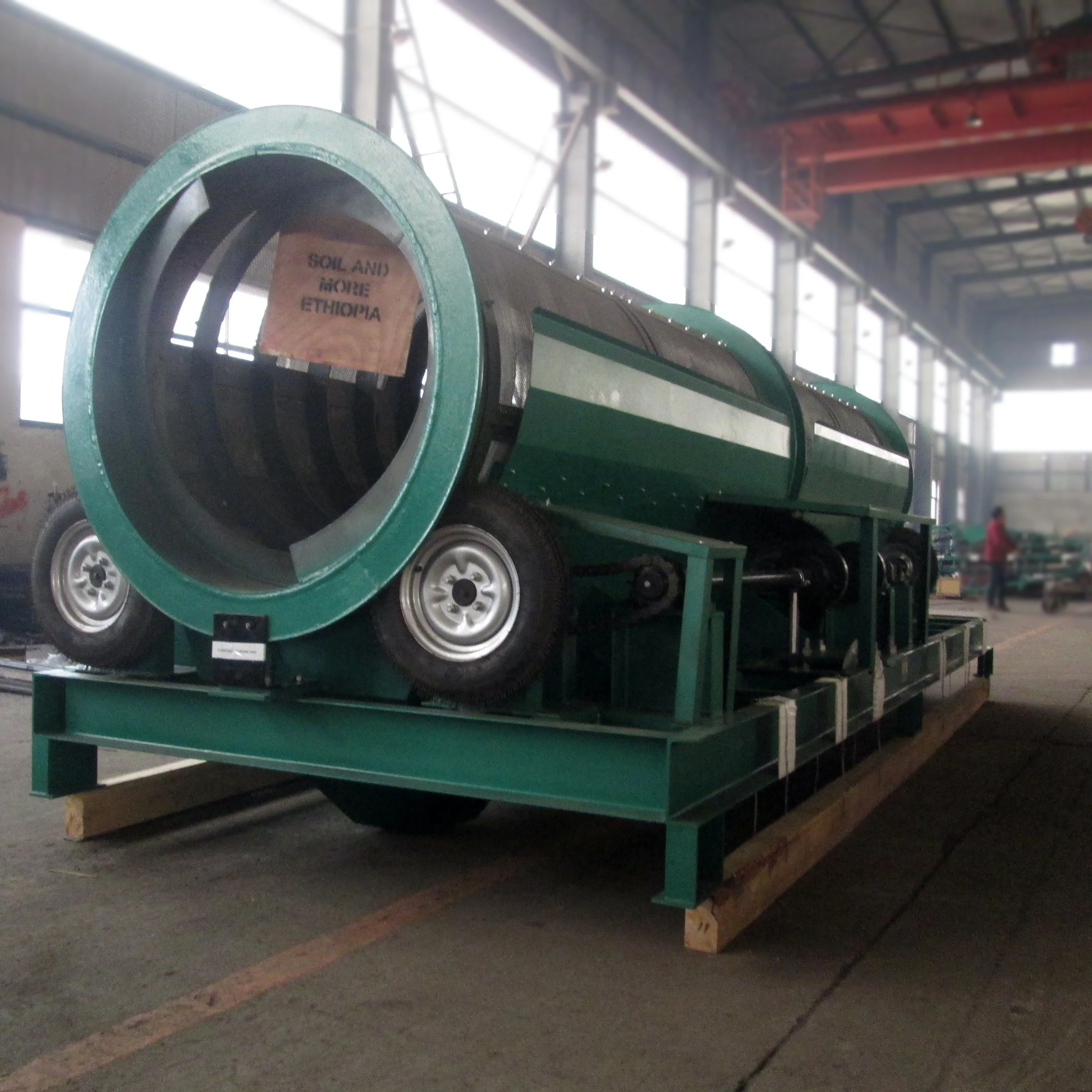 Rotary sieving machine Rotating Drum Sand Rotary Sieve in Mining Industry