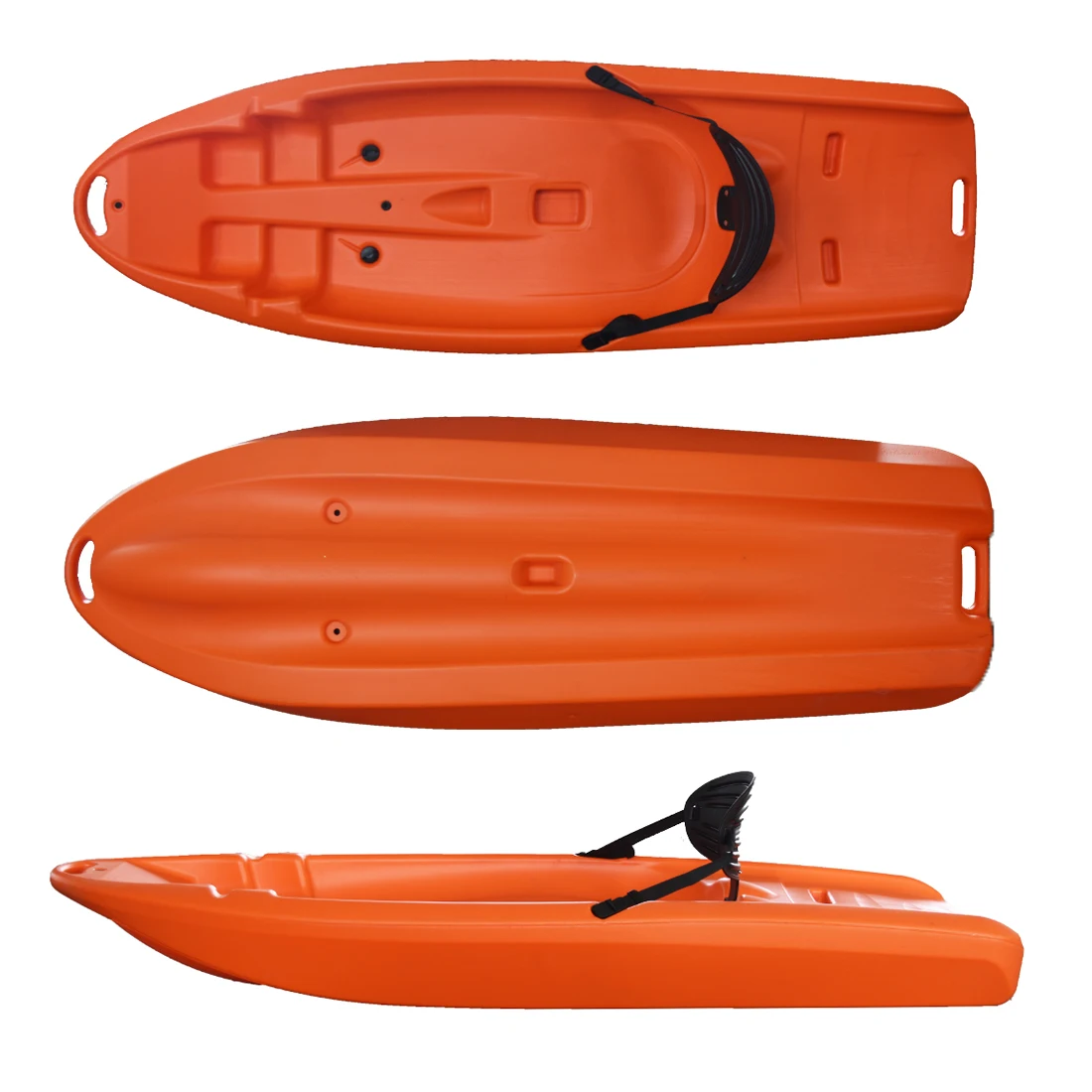 Cheap Small Canoes and Kayaks Plastic Children Touring Kids Kayak HDPE Hull Canoe Boat OEM Sit On Top Canoe/Kayak Play For Child