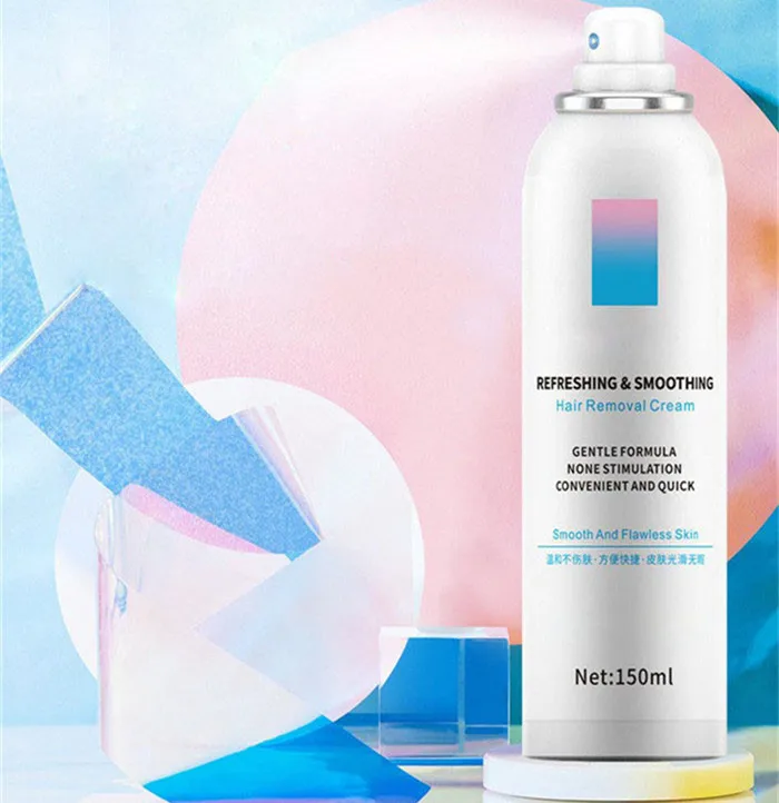 High Quality Aloe Moisturize OEM 150ML Hair Removal Spray For Private Label