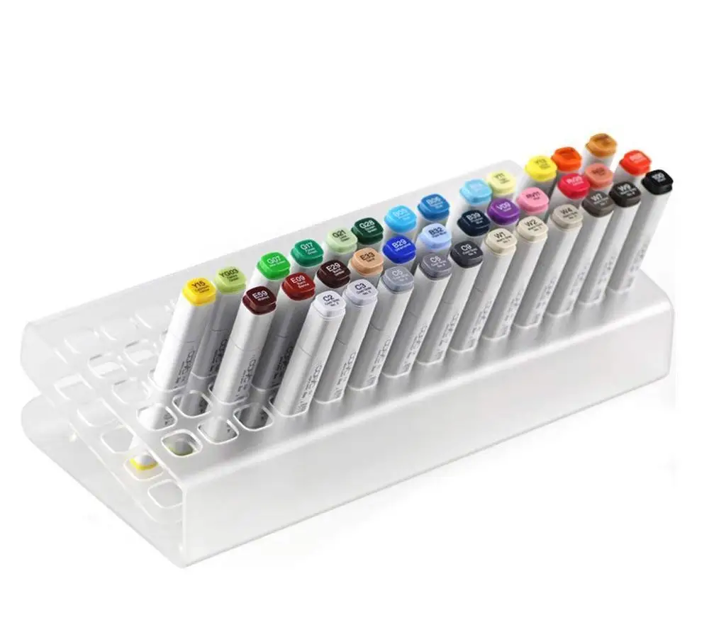 Acrylic Marker storage Rack Copic Markers Holder Empty Holds