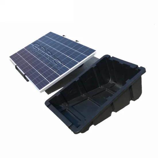 Easy installation PP plastic ballasted mounting bracket  for solar panel