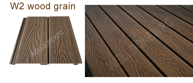 China Online 3d Deep Embossing Wood Plastic Composite Wall Cladding Exterior Garden Panels Outdoor Wpc Siding