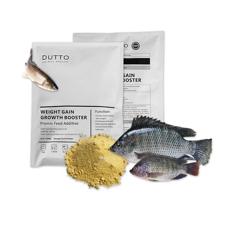 Green and safe no hormone Aquaculture Feed Supplements Vitamin Feed Grade Vitamins For Fish Duck Farming With Fish Farming