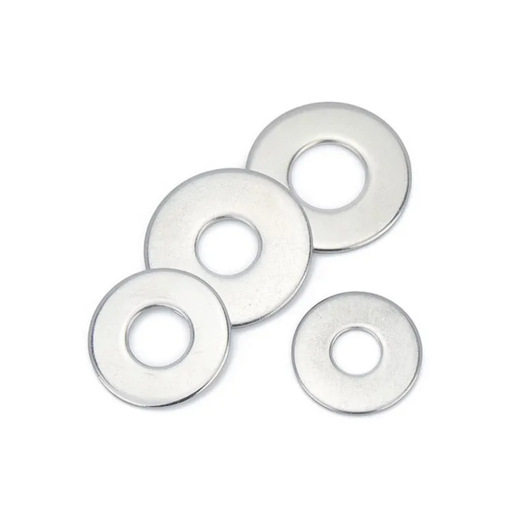 Hot Dip Galvanized M8 M10 M12 DIN125 Lock Washer Electric Power Tower Metal Copper Brass  Carbon Steel Flat Washer
