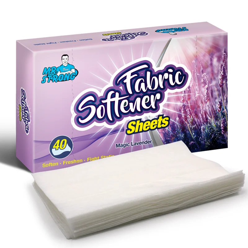 Antistatic Softening Laundry  Sheets dryer sheets