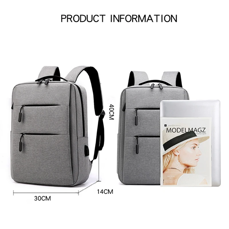 Travel Laptop Backpack office computer bag Leisure 15 inch business bagpack back bags for men women