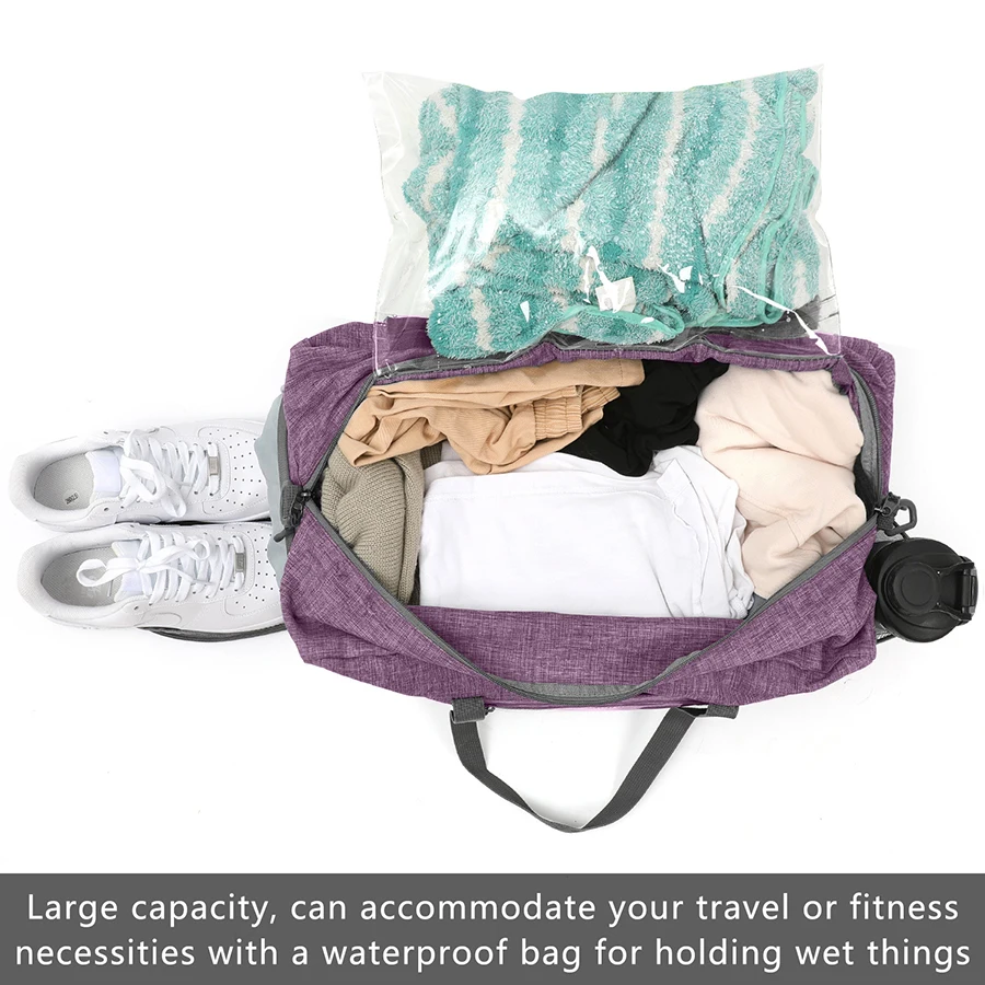 Sport Gym bag Customized fashion gym yoga beach pool weekend trips Duffel Bag for Men Women