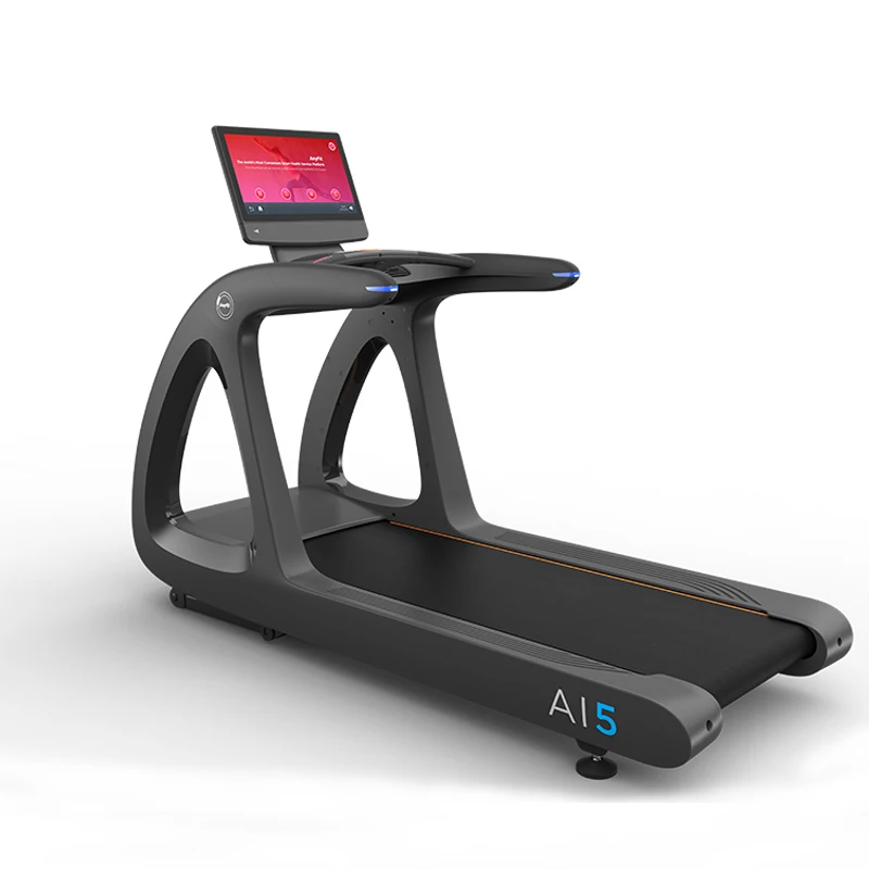 New fashion black commercial power fit treadmill