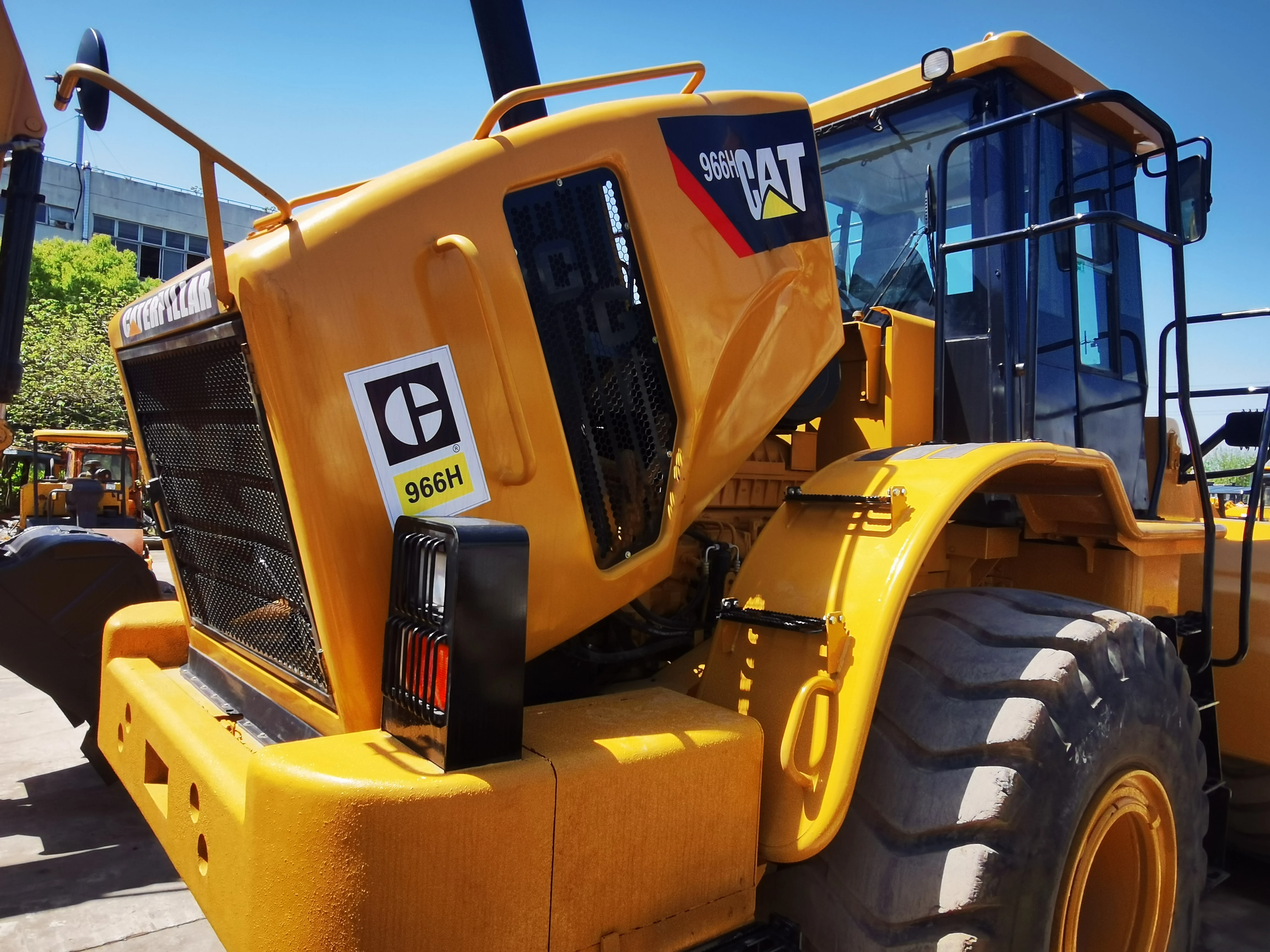 Hot Selling Second-hand Japanese Caterpillar 966H Wheel Loader 6 Ton Provided Yellow CAT Engine Front Loader Japan Original JP