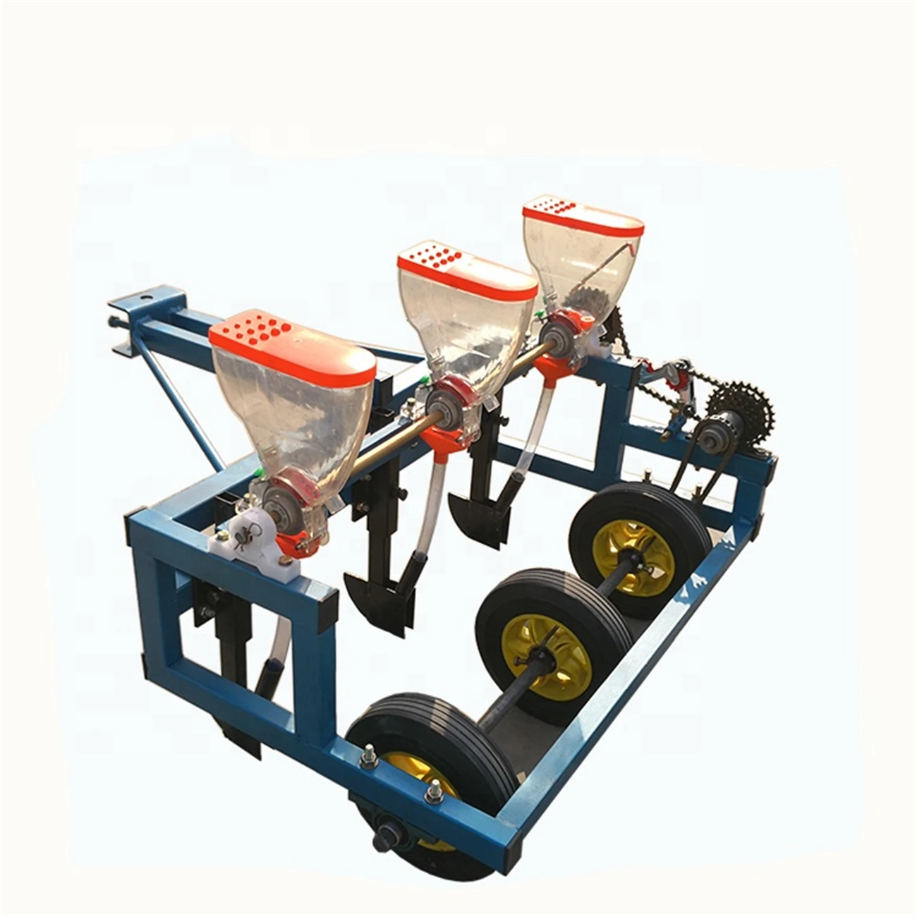 Trail Seeder For Small Walking Tractor