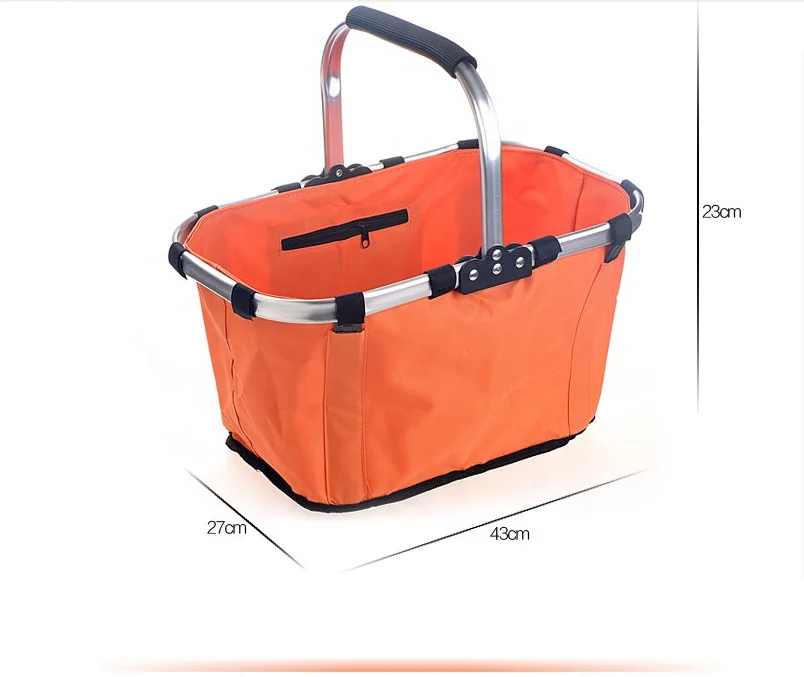 Hot Selling Household Portable Folding Foldable Small Shopping Basket